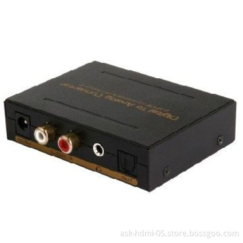 Digital to analog and SPDIF switcher
